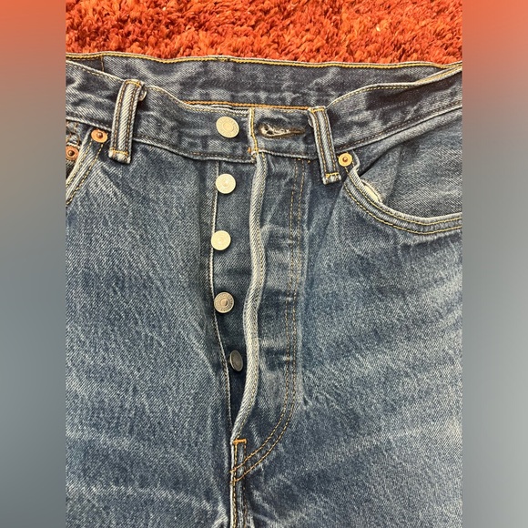 Levi’s original 501 Jeans Straight Leg 33 x 34 - Picture 3 of 5